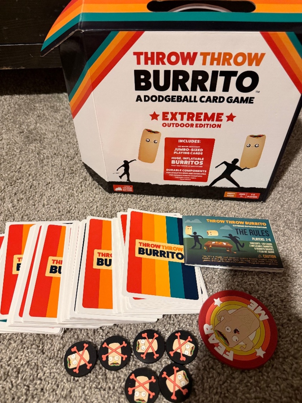 Throw throw burrito game